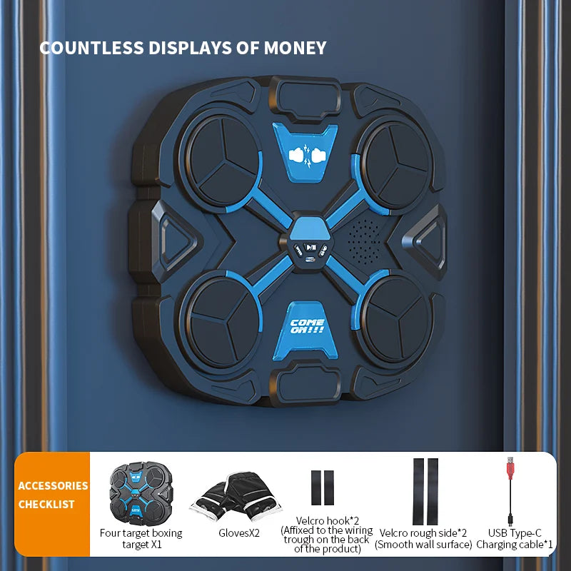 Smart Bluetooth Music Boxing Machine Fighting Fitness Home Boxing Wall Target Boxing Trainer Boxing Accessories Decompression