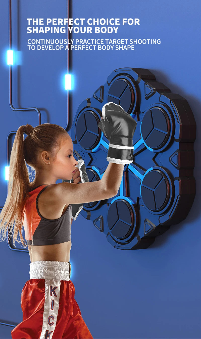 Smart Bluetooth Music Boxing Machine Fighting Fitness Home Boxing Wall Target Boxing Trainer Boxing Accessories Decompression