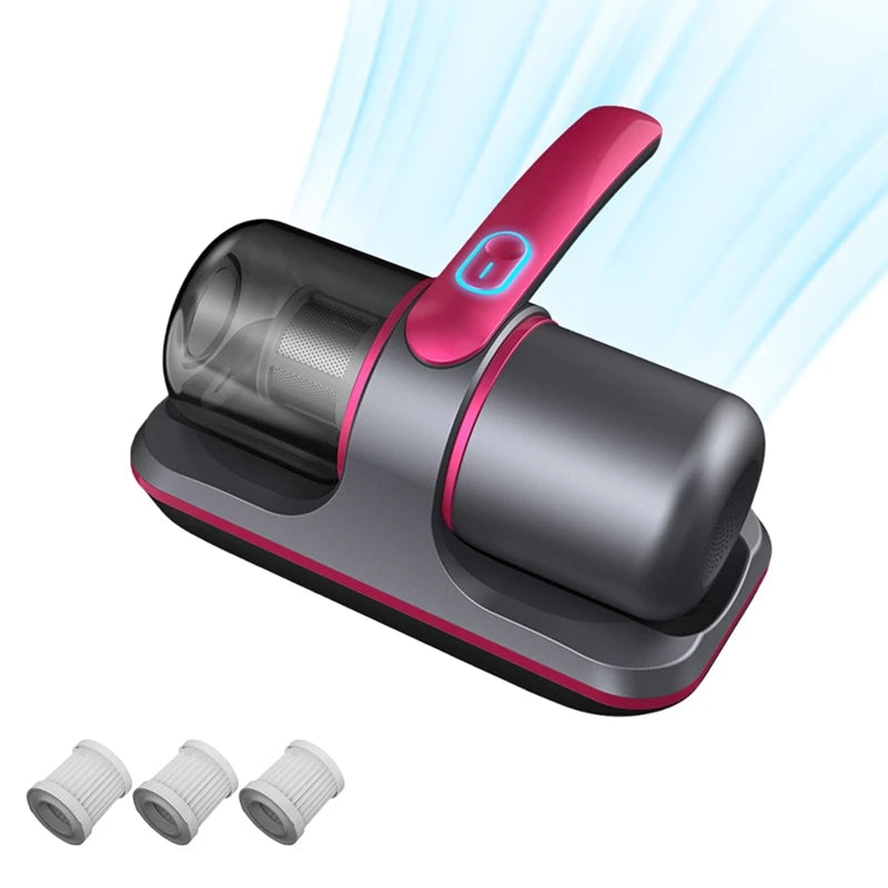 JDZD UV Handheld Vacuum Vacuum Bed Vacuum Cleaner Cordless UV Mattress Vacuum With Double Flapping Heads