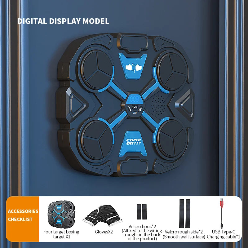 Smart Bluetooth Music Boxing Machine Fighting Fitness Home Boxing Wall Target Boxing Trainer Boxing Accessories Decompression