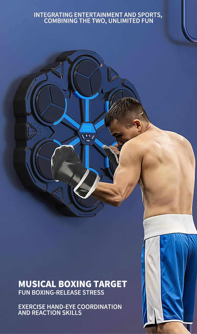 Smart Bluetooth Music Boxing Machine Fighting Fitness Home Boxing Wall Target Boxing Trainer Boxing Accessories Decompression