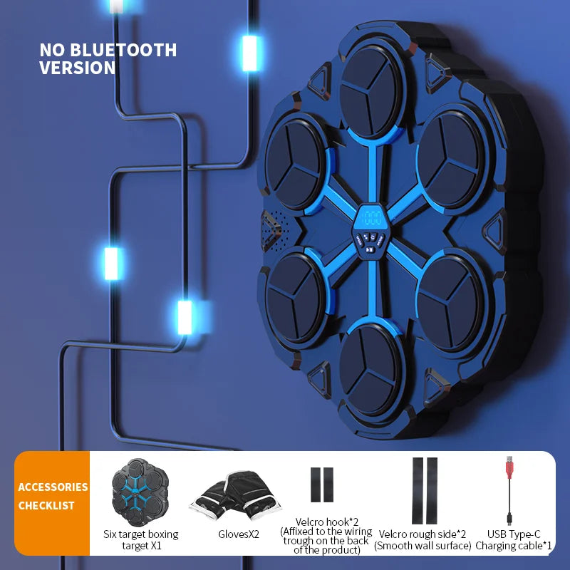 Smart Bluetooth Music Boxing Machine Fighting Fitness Home Boxing Wall Target Boxing Trainer Boxing Accessories Decompression
