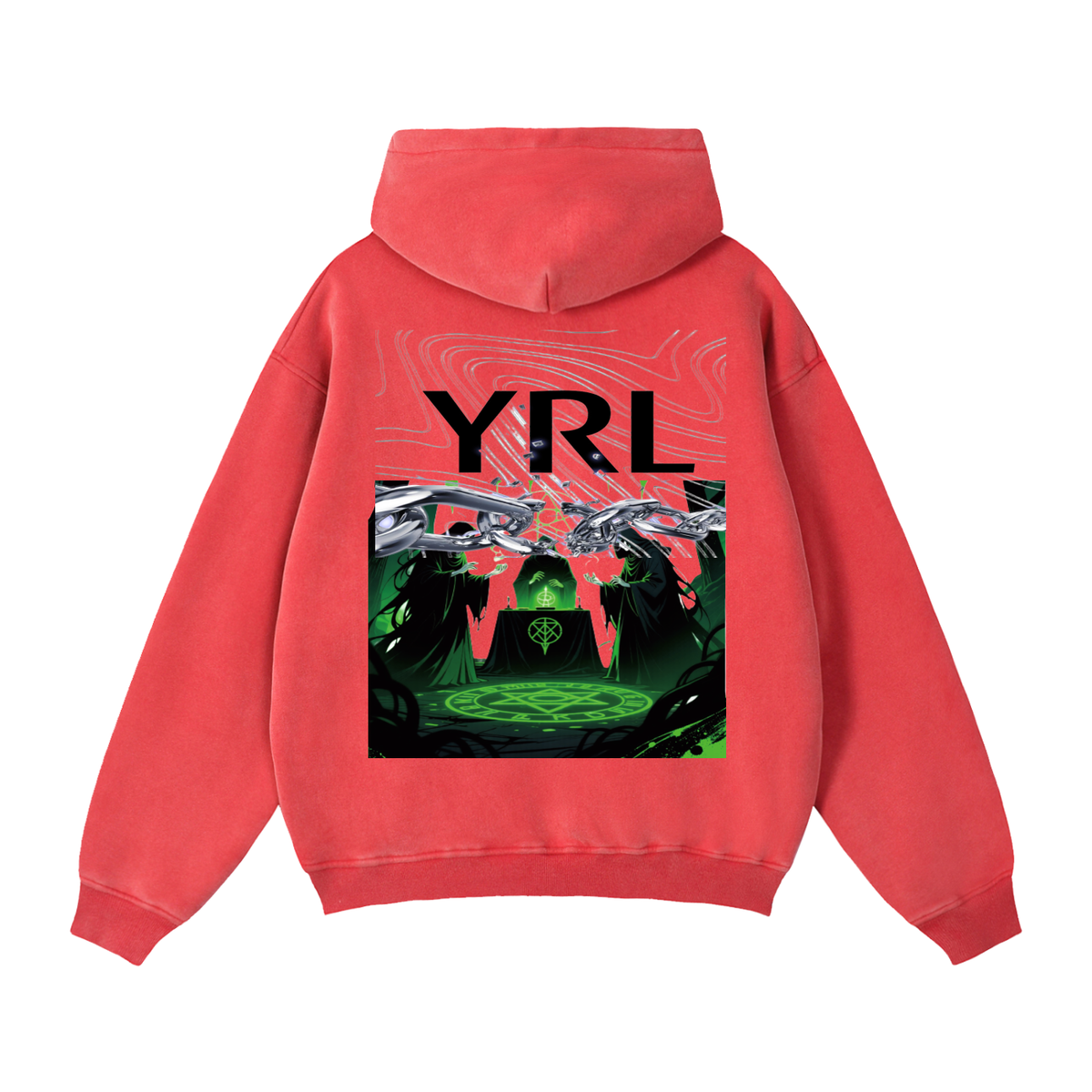 Zip-Through Boxy Fleece Hoodie