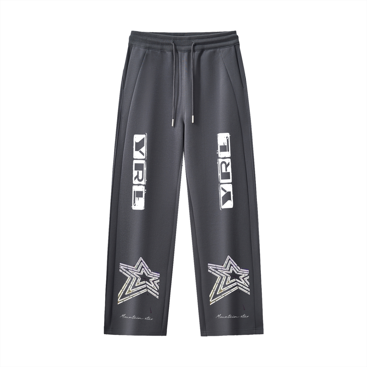 Essential Drawstring Straight-Leg Sweatpants