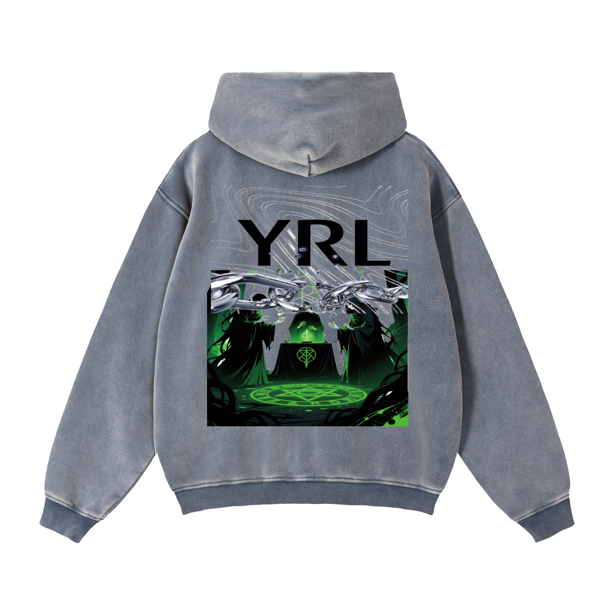 Zip-Through Boxy Fleece Hoodie