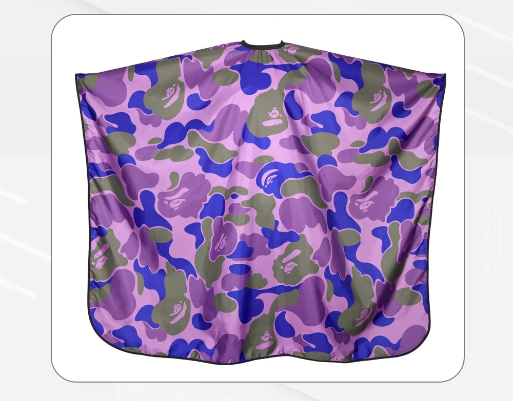 New Barber Hairdresser Camouflage Aprons Anti static Haircut Capes Professional Barbershop Waterproof Aprons Shawls Salon Tool
