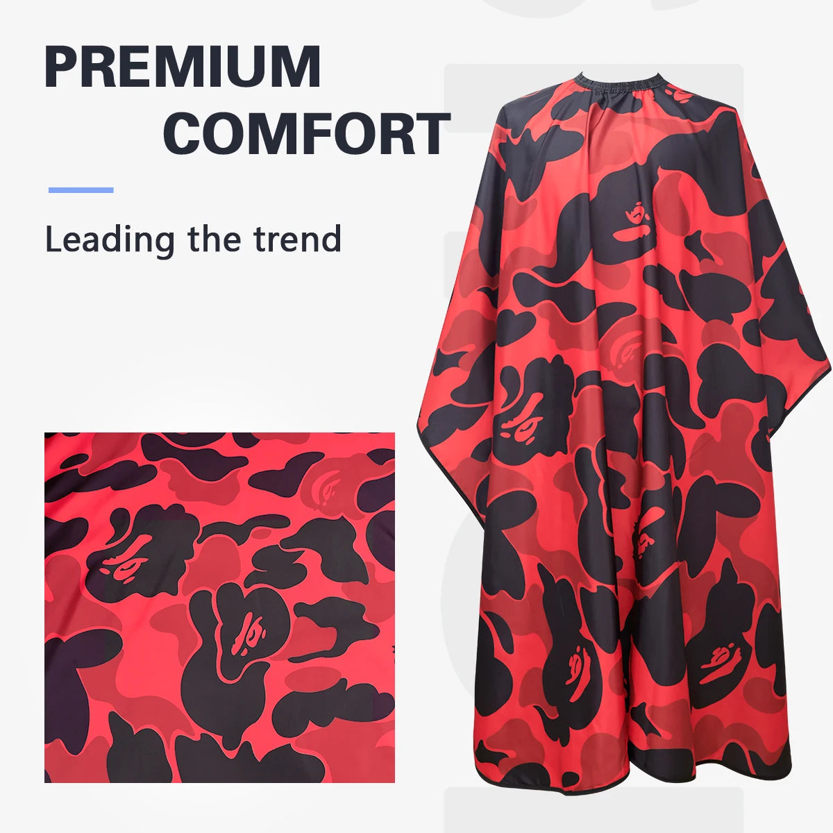 New Barber Hairdresser Camouflage Aprons Anti static Haircut Capes Professional Barbershop Waterproof Aprons Shawls Salon Tool