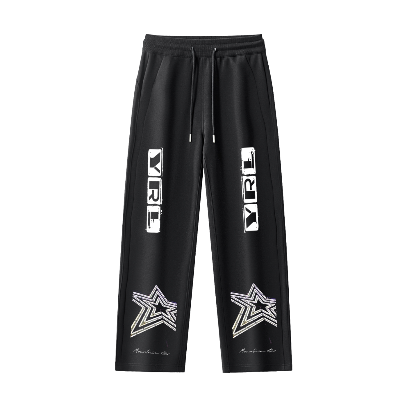 Essential Drawstring Straight-Leg Sweatpants